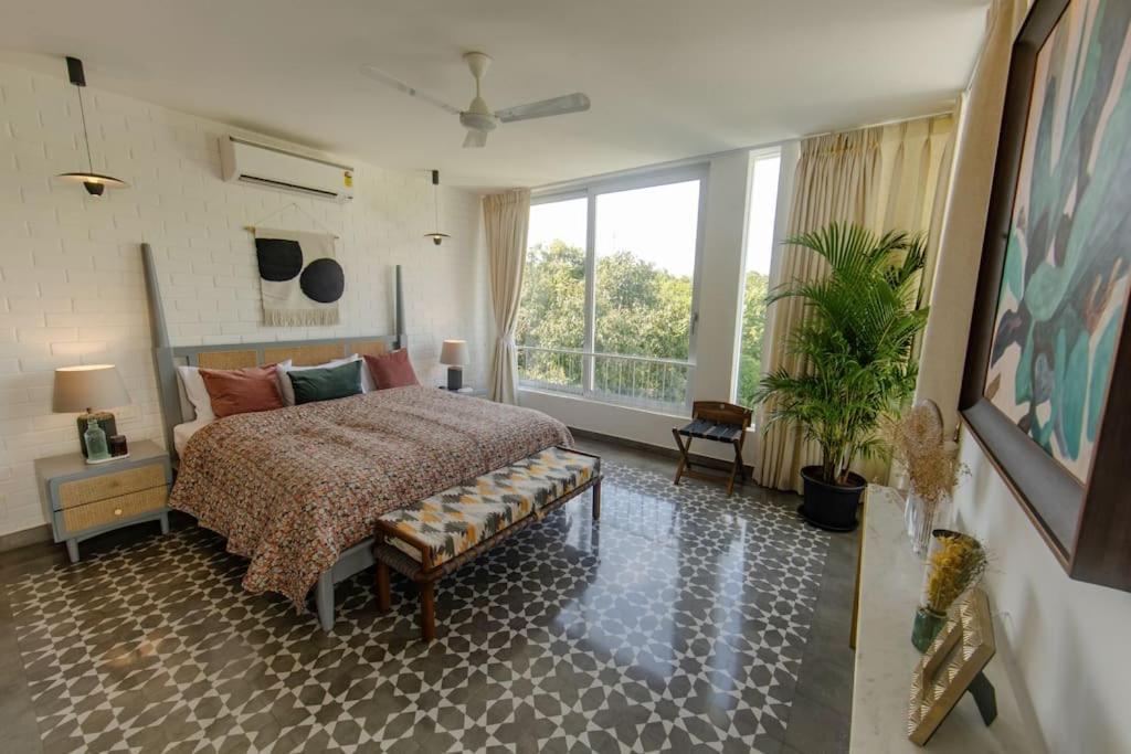 Presidential Luxury Villa Anjuna With Pvt Pool & Bathtub, Most Prime Location Eksteriør billede